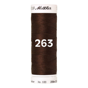 Amann Mettler Seralon sewing thread | 200m | 263 Redwood