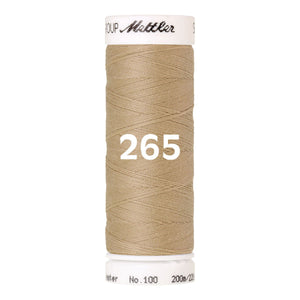 Amann Mettler Seralon sewing thread | 200m | 265 Ivory