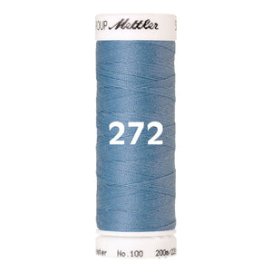 Amann Mettler Seralon sewing thread | 200m | 272 Azure Blue