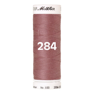 Amann Mettler Seralon sewing thread | 200m | 284 Teaberry