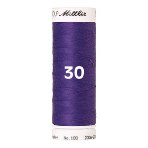 Amann Mettler Seralon sewing thread | 200m | 30 Iris Blue