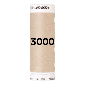 Amann Mettler Seralon sewing thread | 200m | 3000 Candlewick