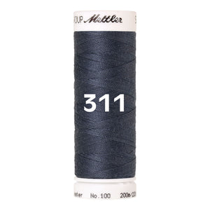 Amann Mettler Seralon sewing thread | 200m | 311 Blue Shadow