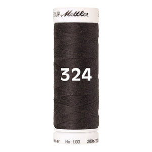 Amann Mettler Seralon sewing thread | 200m | 324 Smoky