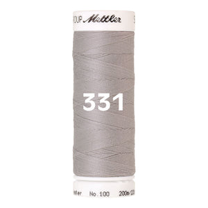 Amann Mettler Seralon sewing thread | 200m | 331 Ash Mist