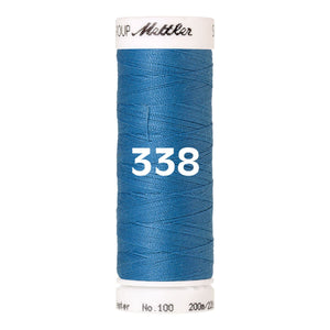 Amann Mettler Seralon sewing thread | 200m | 338 Reef Blue