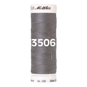 Amann Mettler Seralon sewing thread | 200m | 3506 Metal