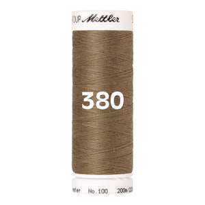 Amann Mettler Seralon sewing thread | 200m | 380 Dried Clay