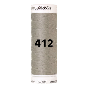 Amann Mettler Seralon sewing thread | 200m | 412 Fieldstone