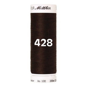 Amann Mettler Seralon sewing thread | 200m | 428 Chocolate