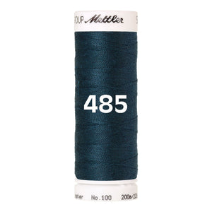 Amann Mettler Seralon sewing thread | 200m | 485 Tartan Blue