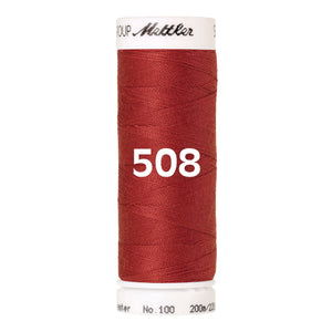 Amann Mettler Seralon sewing thread | 200m | 508 Dark Rust