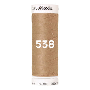 Amann Mettler Seralon sewing thread | 200m | 538 Straw