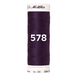 Amann Mettler Seralon sewing thread | 200m | 578 Purple Twist