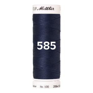 Amann Mettler Seralon sewing thread | 200m | 585 Dark Sea