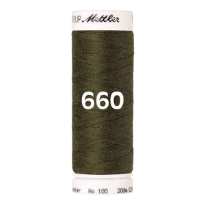 Amann Mettler Seralon sewing thread | 200m | 660 Umber