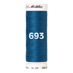 Amann Mettler Seralon sewing thread | 200m | 693 Tropical Blue