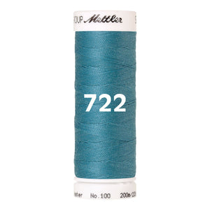 Amann Mettler Seralon sewing thread | 200m | 722 Glacier Blue