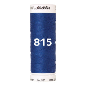 Amann Mettler Seralon sewing thread | 200m | 815 Cobalt Blue