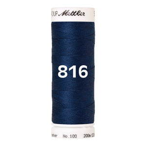 Amann Mettler Seralon sewing thread | 200m | 816 Royal Navy