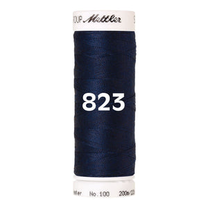 Amann Mettler Seralon sewing thread | 200m | 823 Night Blue