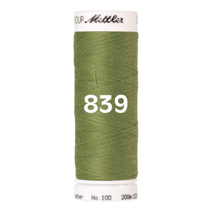 Amann Mettler Seralon sewing thread | 200m | 839 Limabean