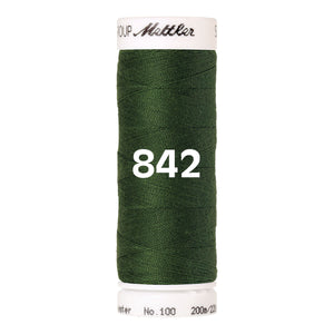 Amann Mettler Seralon sewing thread | 200m | 842 Backyard Green