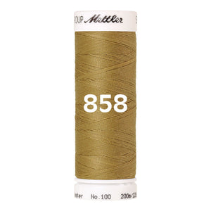 Amann Mettler Seralon sewing thread | 200m | 858 Tarnished Gold