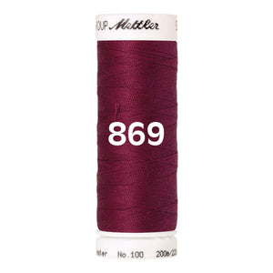 Amann Mettler Seralon sewing thread | 200m | 869 Pomegranate