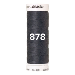 Amann Mettler Seralon sewing thread | 200m | 878 Mousy Gray