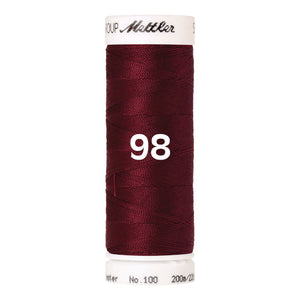 Amann Mettler Seralon sewing thread | 200m | 98 Crimson