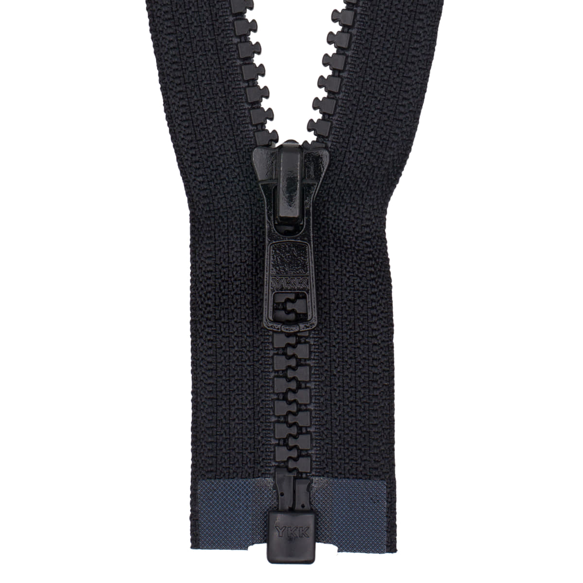 Deelbare rits | 35 cm | blok 5 | YKK Vislon Deelbare Rits RITS - YKK - DB - VISLON - 5 - 35 - 580 580 zwart