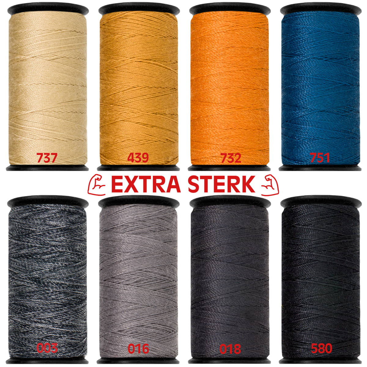 Extra Strong Sewing Thread Set | Goldmann 100m | Jeans