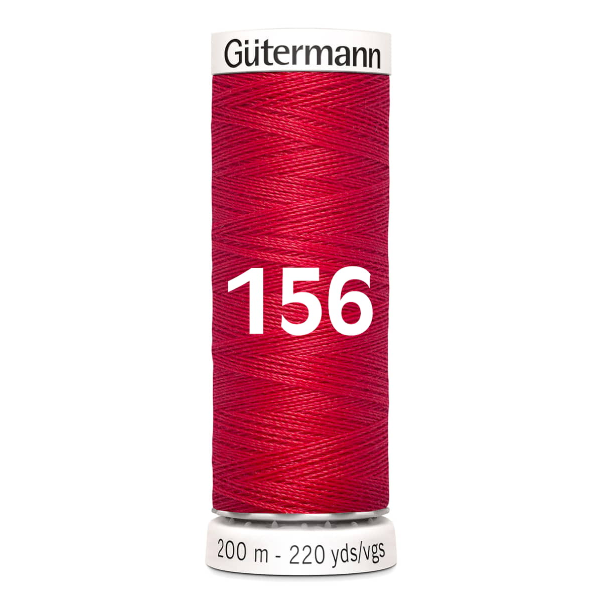 Gutermann garen | 200m | 156 rood naaigaren GM-200-156-RED 4008015027704 - Fourniturenkraam.nl