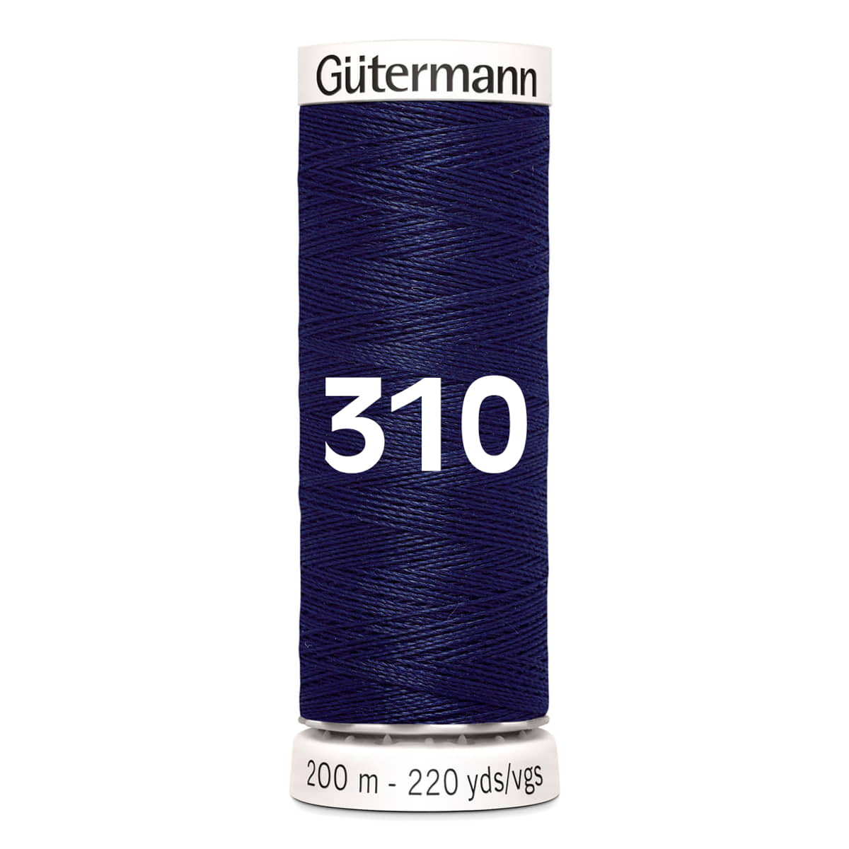 Gutermann garen | 200m | 310 donker blauw naaigaren GM-200-310-DBLUE 4008015029685 - Fourniturenkraam.nl