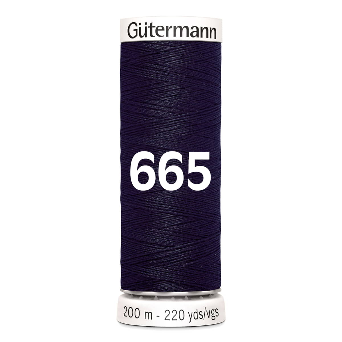 Gutermann garen | 200m | 665 diep donkerblauw naaigaren GM-200-665-DEEPDBLUE 4008015032746 - Fourniturenkraam.nl