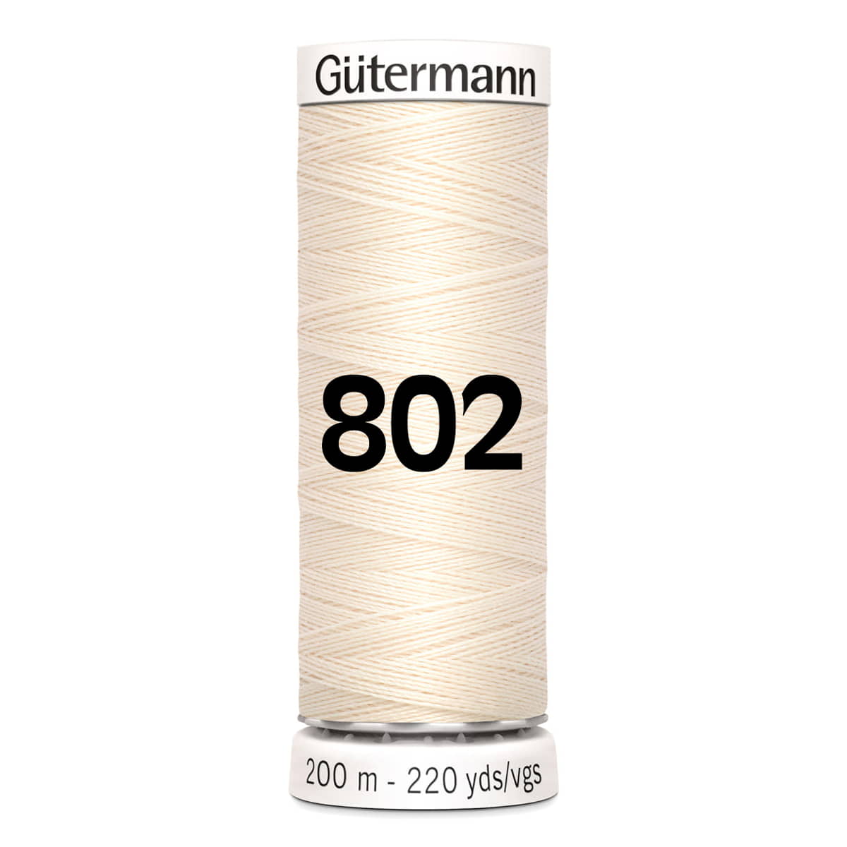 Gutermann garen | 200m | 802 ecru naaigaren GM-200-802-ecru 4008015033842 - Fourniturenkraam.nl
