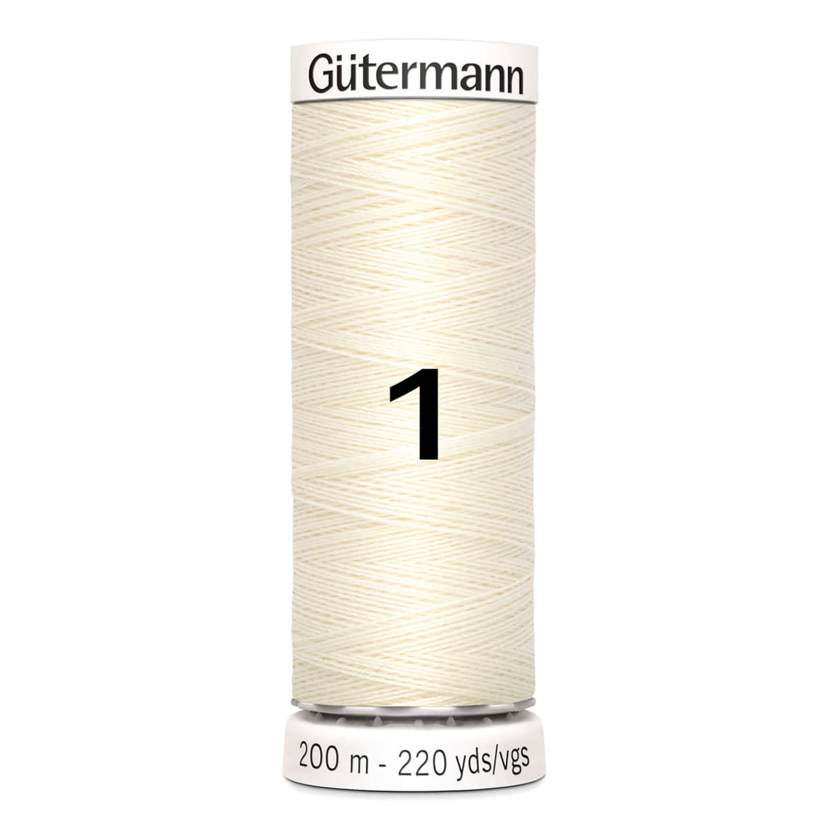 Gutermann garen | 200m | 1 creme naaigaren GM - 200 - 1 - CREME 4008015026141