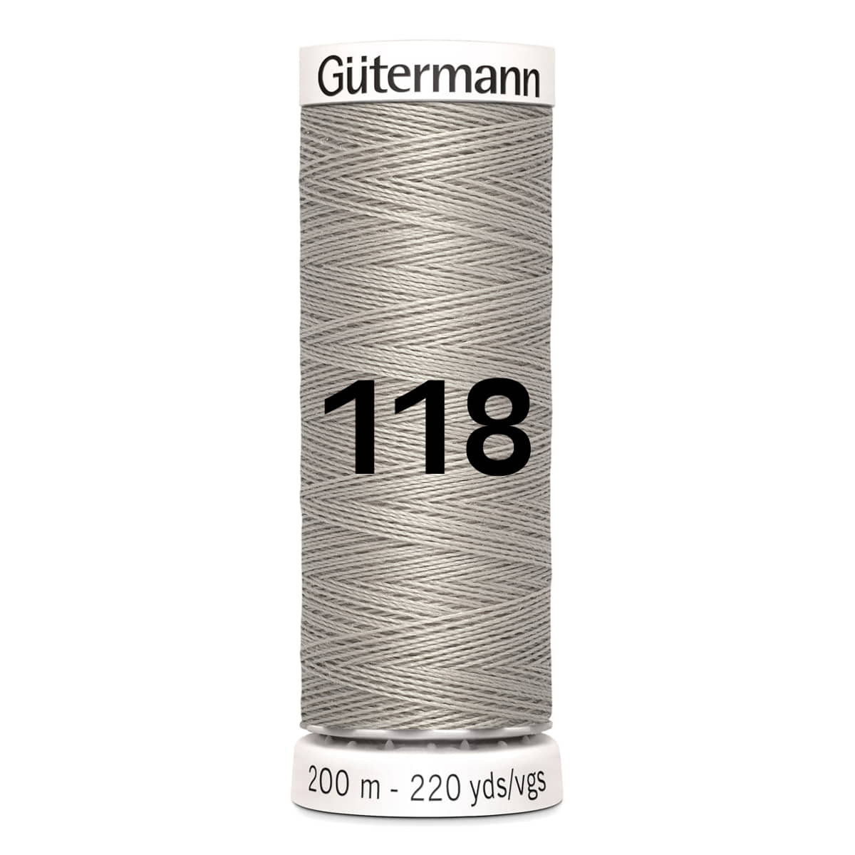 Gutermann garen | 200m | 118 beige naaigaren GM - 200 - 118 - BEIGE 4008015027445