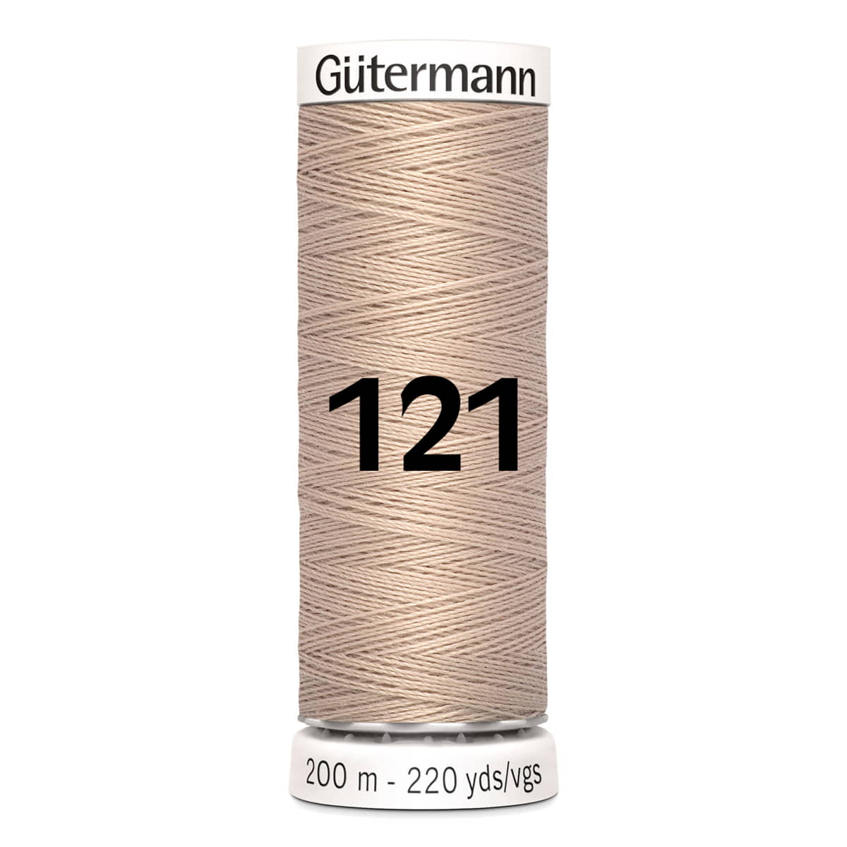 Gutermann garen | 200m | 121 beige naaigaren GM - 200 - 121 - BEIGE 4008015045388