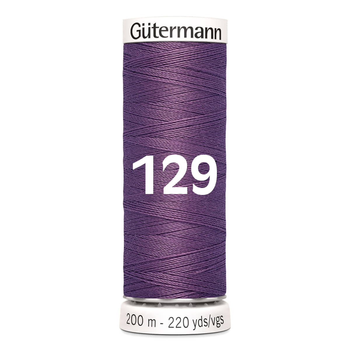 Gutermann garen | 200m | 129 licht aubergine naaigaren GM - 200 - 129 - LICHT - AUBERGINE 4008015091019