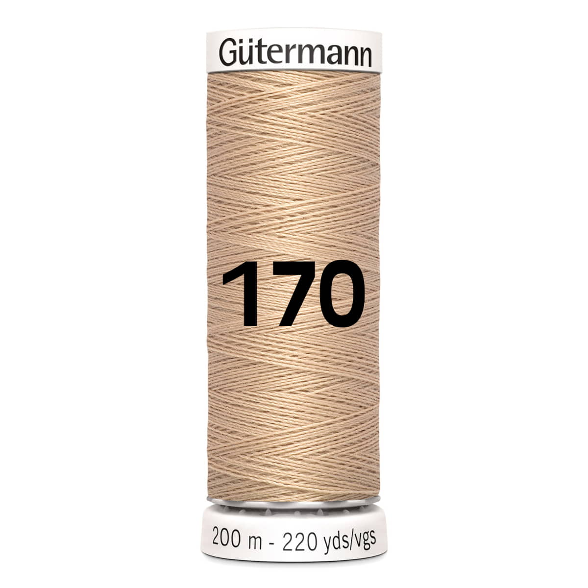 Gutermann garen | 200m | 170 lichtbeige naaigaren GM - 200 - 170 - LICHTBEIGE 4008015027889