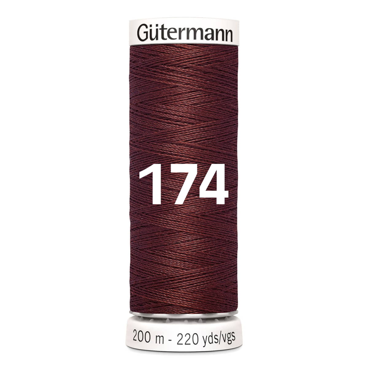 Gutermann garen | 200m | 174 donker bordeaux naaigaren GM - 200 - 174 - DONKER - BORDEAUX 4008015027926