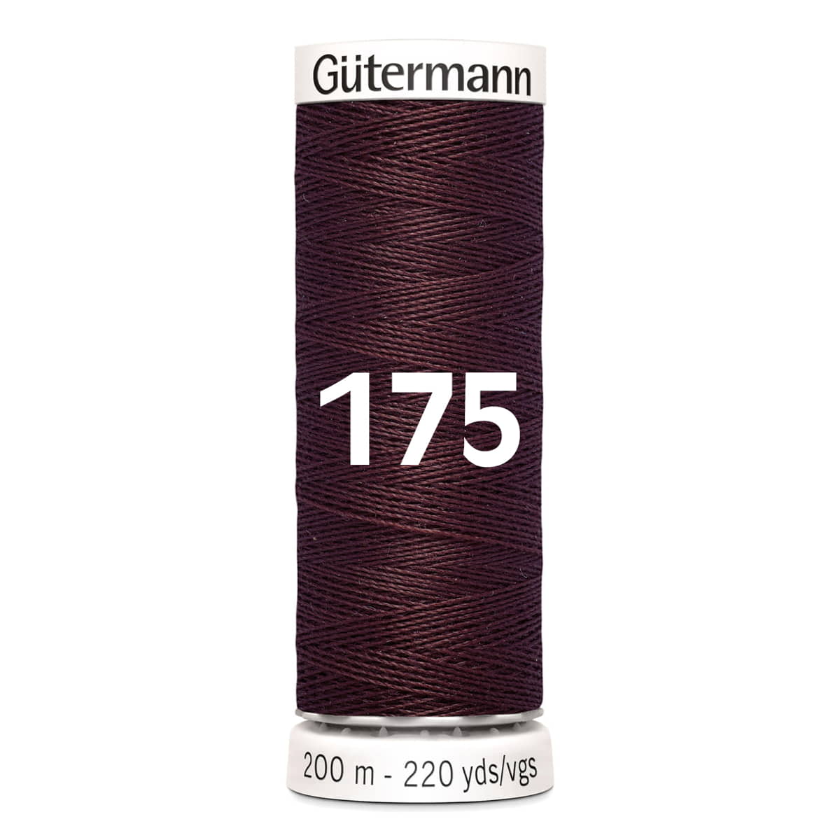 Gutermann garen | 200m | 175 donker bordeaux naaigaren GM - 200 - 175 - DONKER - BORDEAUX 4008015027940