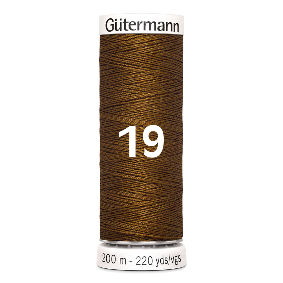 Gütermann garen | 200m | 19 lichtbruin naaigaren GM - 200 - 19 - LICHTBRUIN 4008015026448