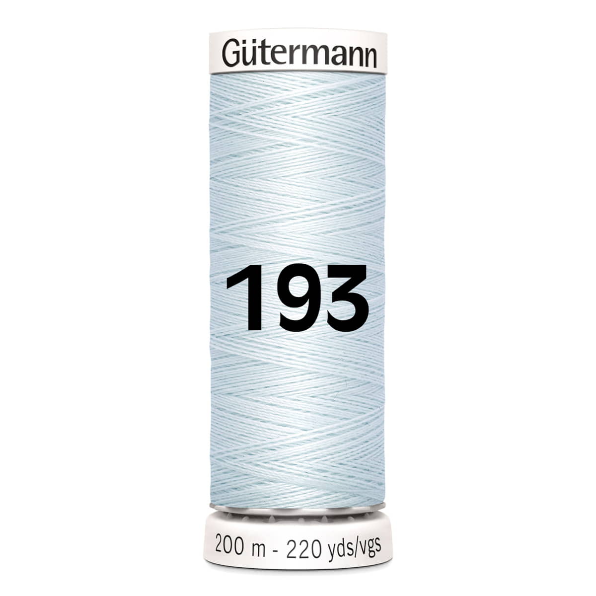 Gutermann garen | 200m | 193 licht blauw naaigaren GM - 200 - 193 - LICHT - BLAUW 4008015028145