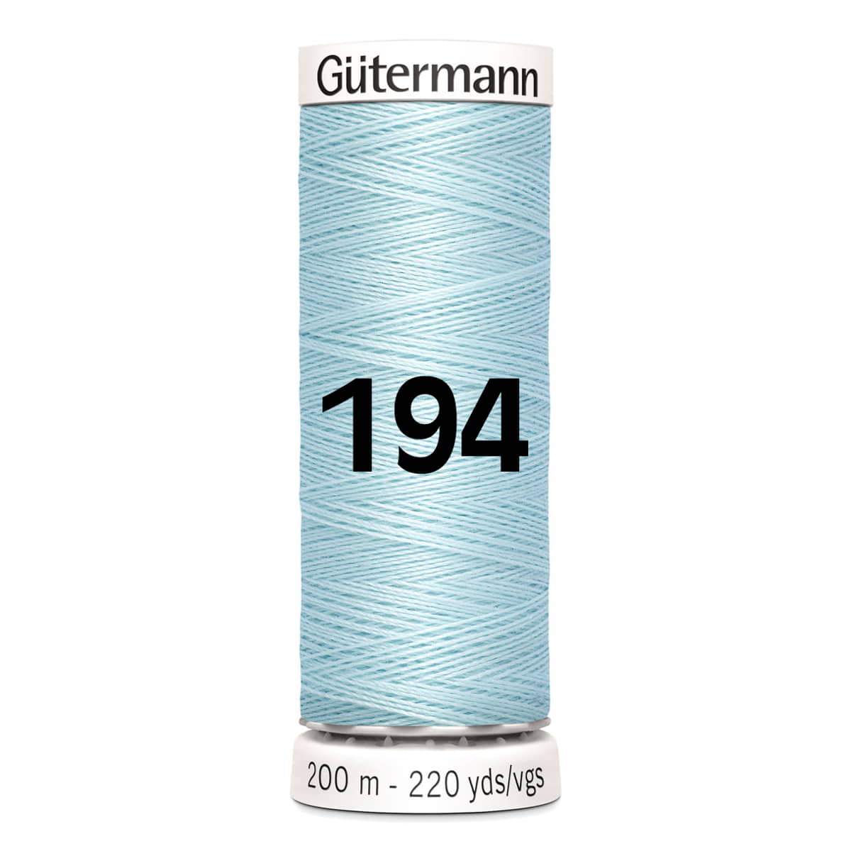 Gutermann garen | 200m | 194 licht blauw naaigaren GM - 200 - 194 - LICHT - BLAUW 4008015028169