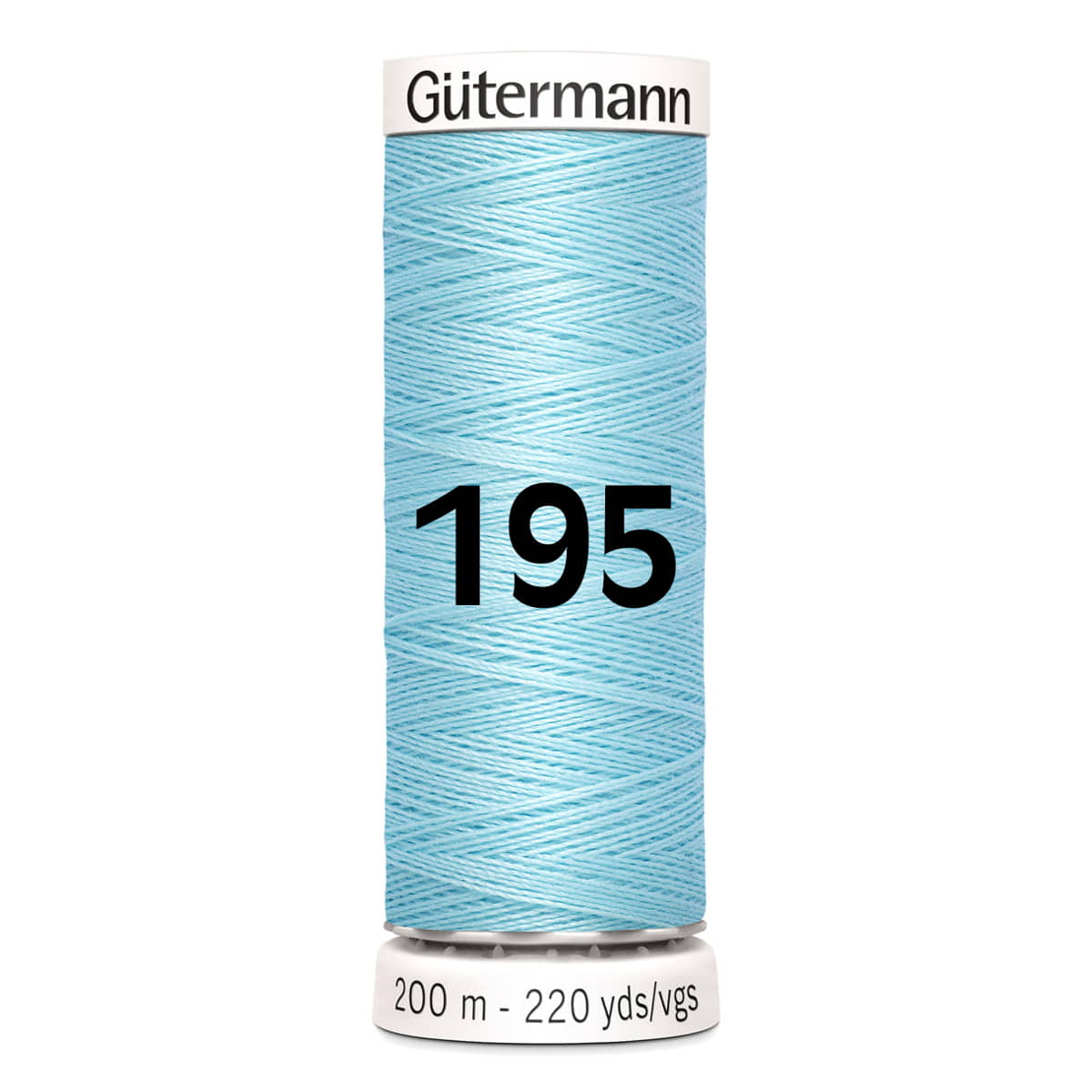 Gutermann garen | 200m | 195 licht blauw naaigaren GM - 200 - 195 - LICHT - BLAUW 4008015028183