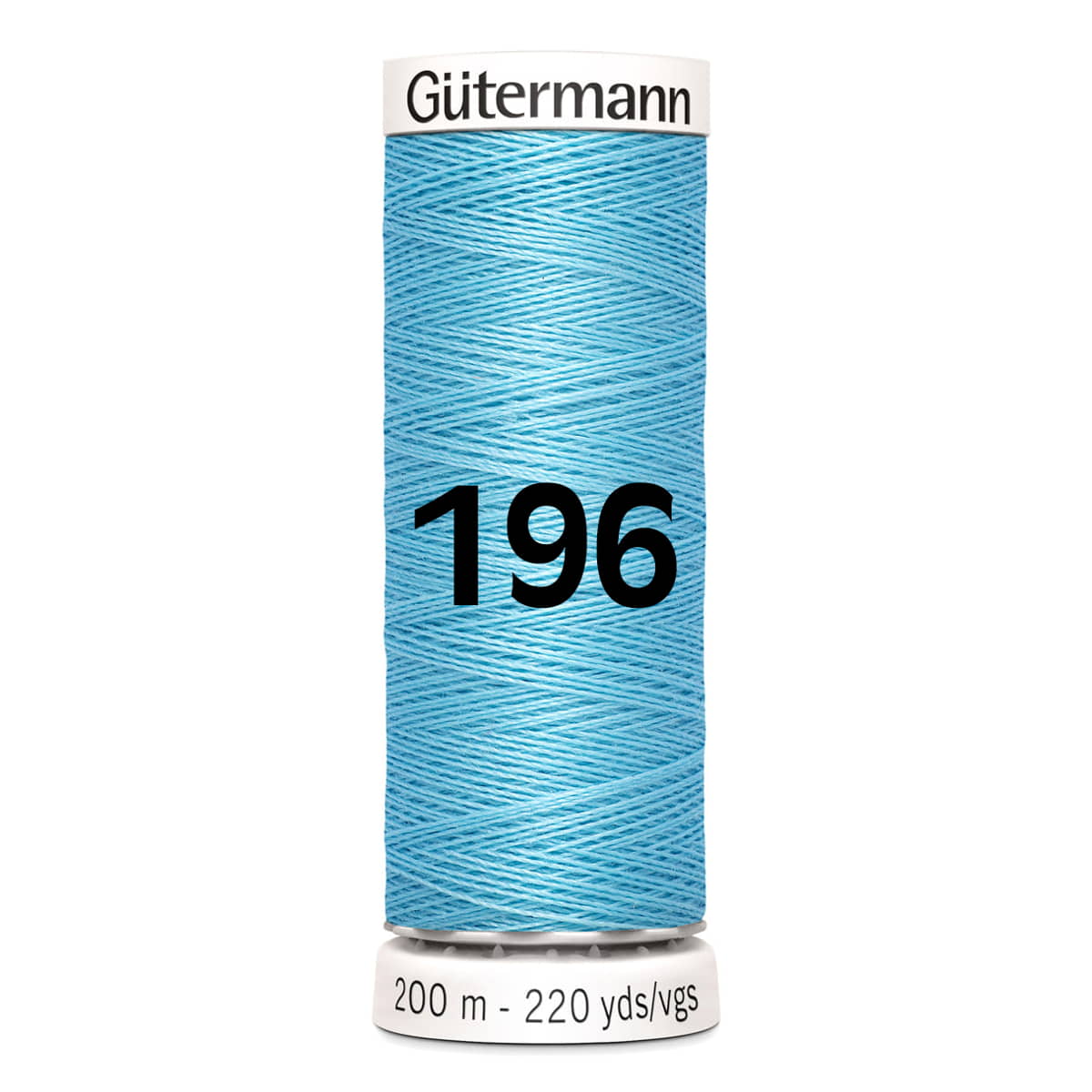 Gutermann garen | 200m | 196 blauw naaigaren GM - 200 - 196 - BLAUW 4008015028206