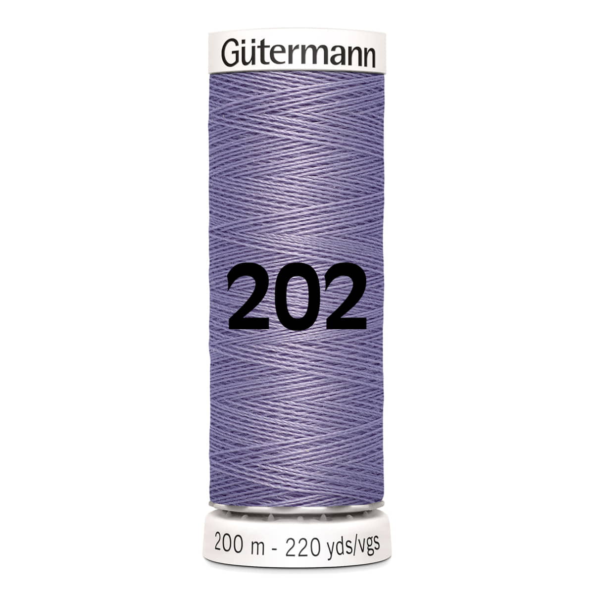 Gutermann garen | 200m | 202 licht lavendel naaigaren GM - 200 - 202 - LICHT - LAVENDEL 4008015028282